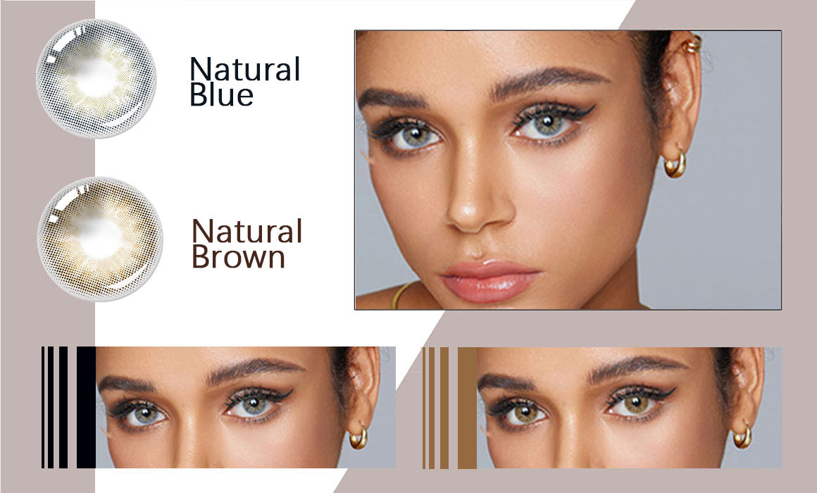 FC-304 Natural Looking Contact Lenses | Misty Design for Depth
